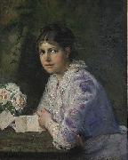 Elisabeth Keyser Day dreams oil painting